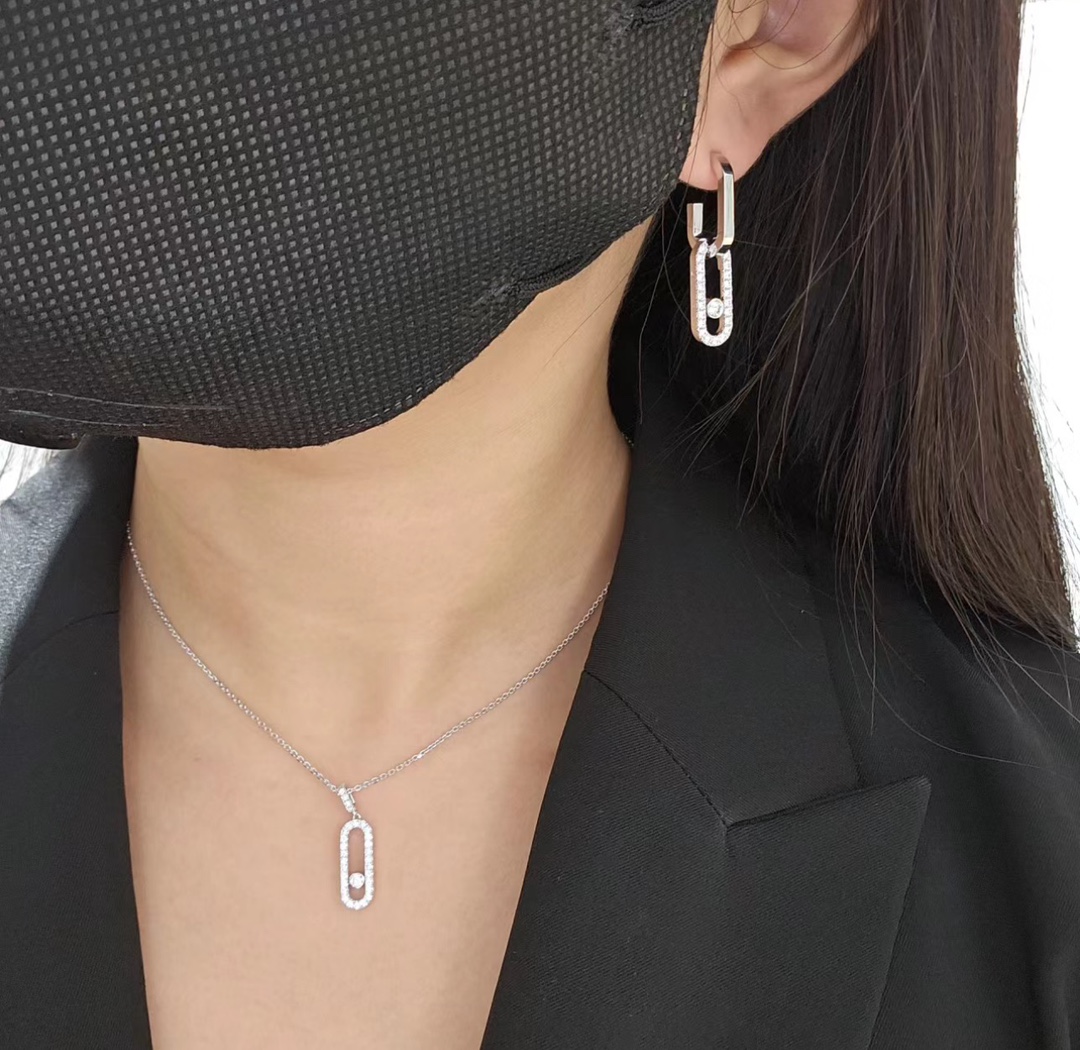 MSEV006 Move Link earrings - ccjewelryacc