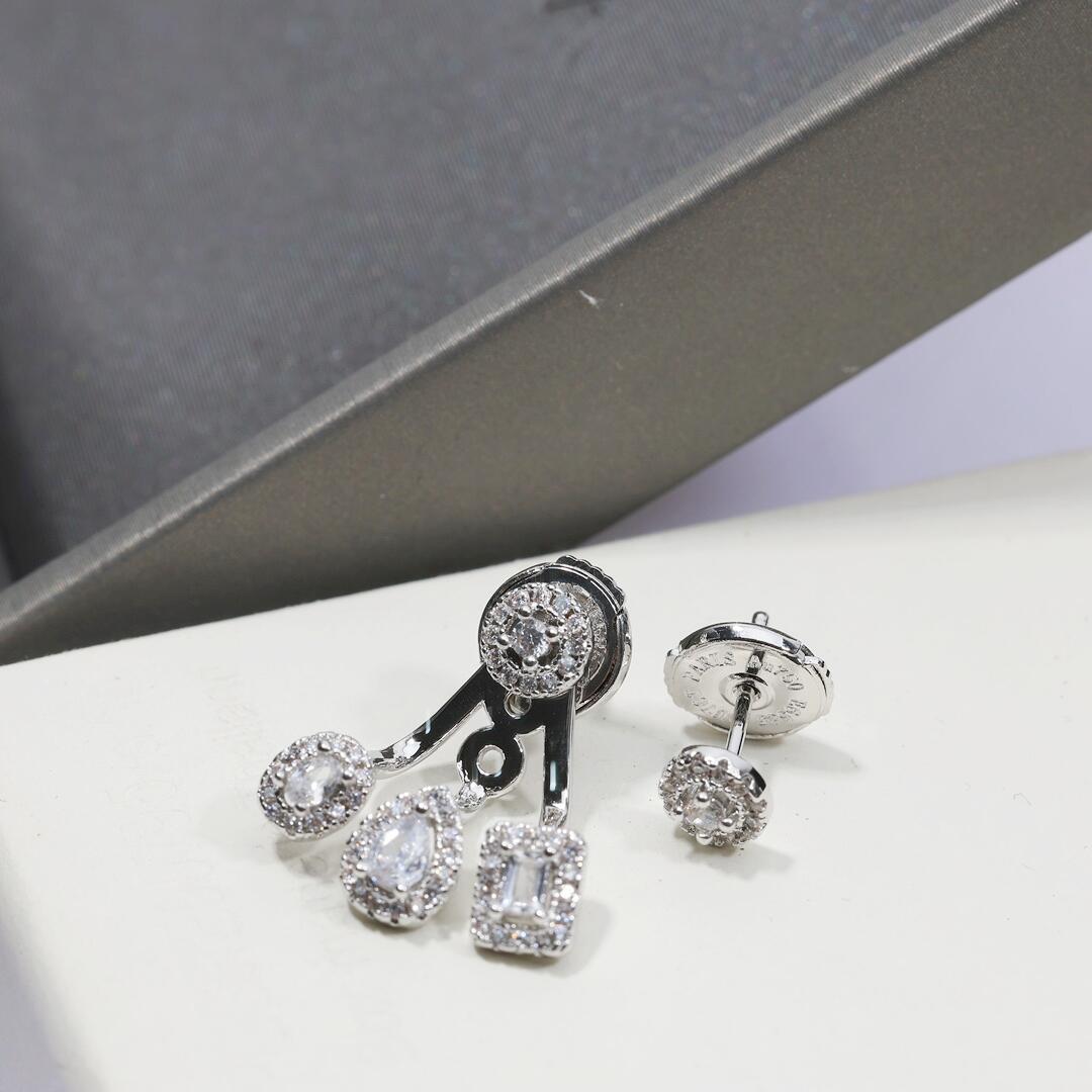 MSEV008 My Twin Trio earrings - ccjewelryacc