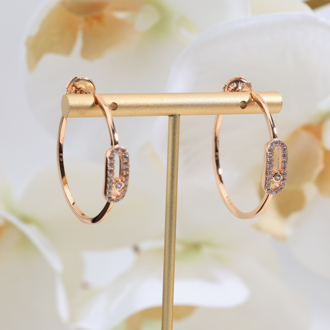 MSEV016 Creoles Move Uno PM hook earrings - ccjewelryacc