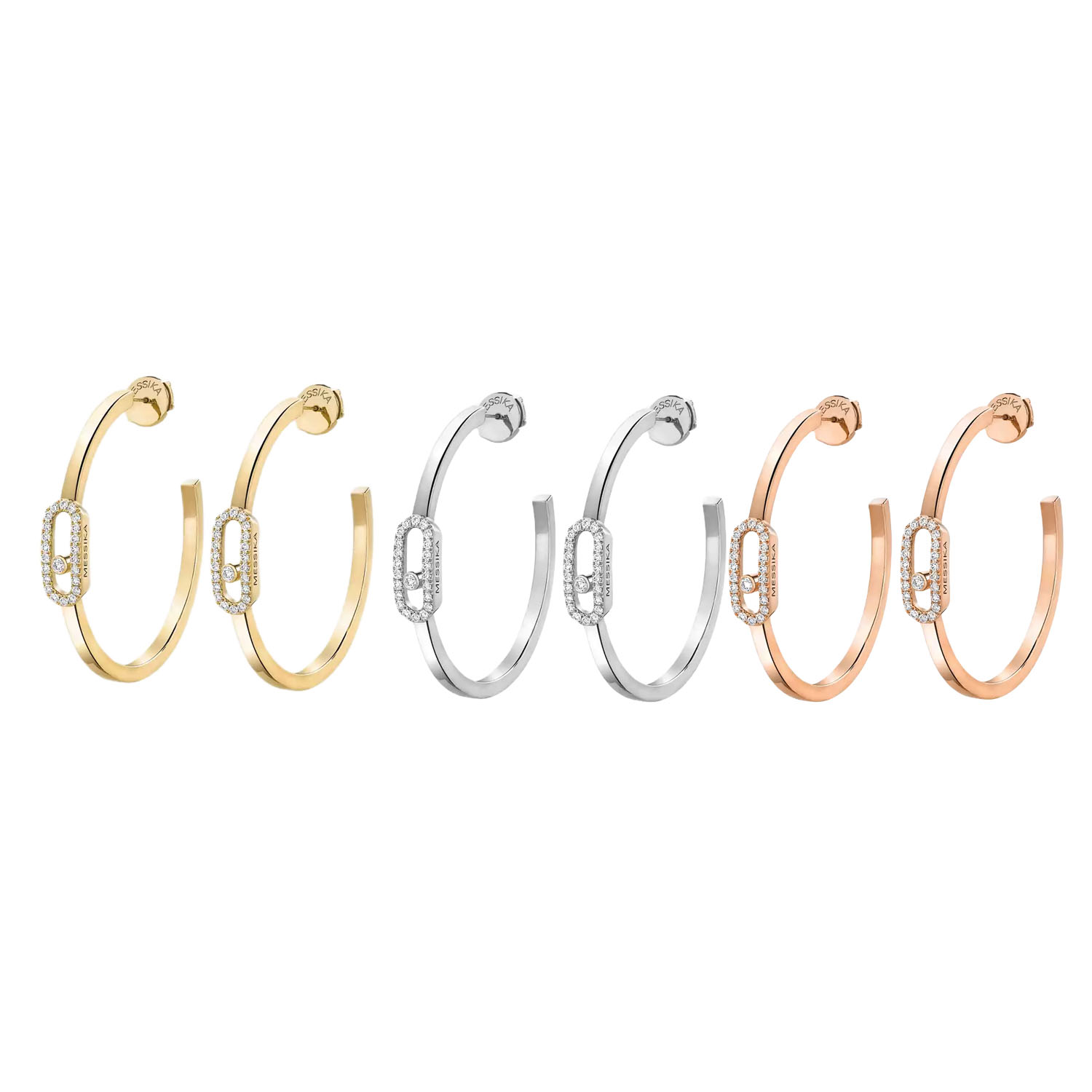 MSEV016 Creoles Move Uno PM hook earrings - ccjewelryacc