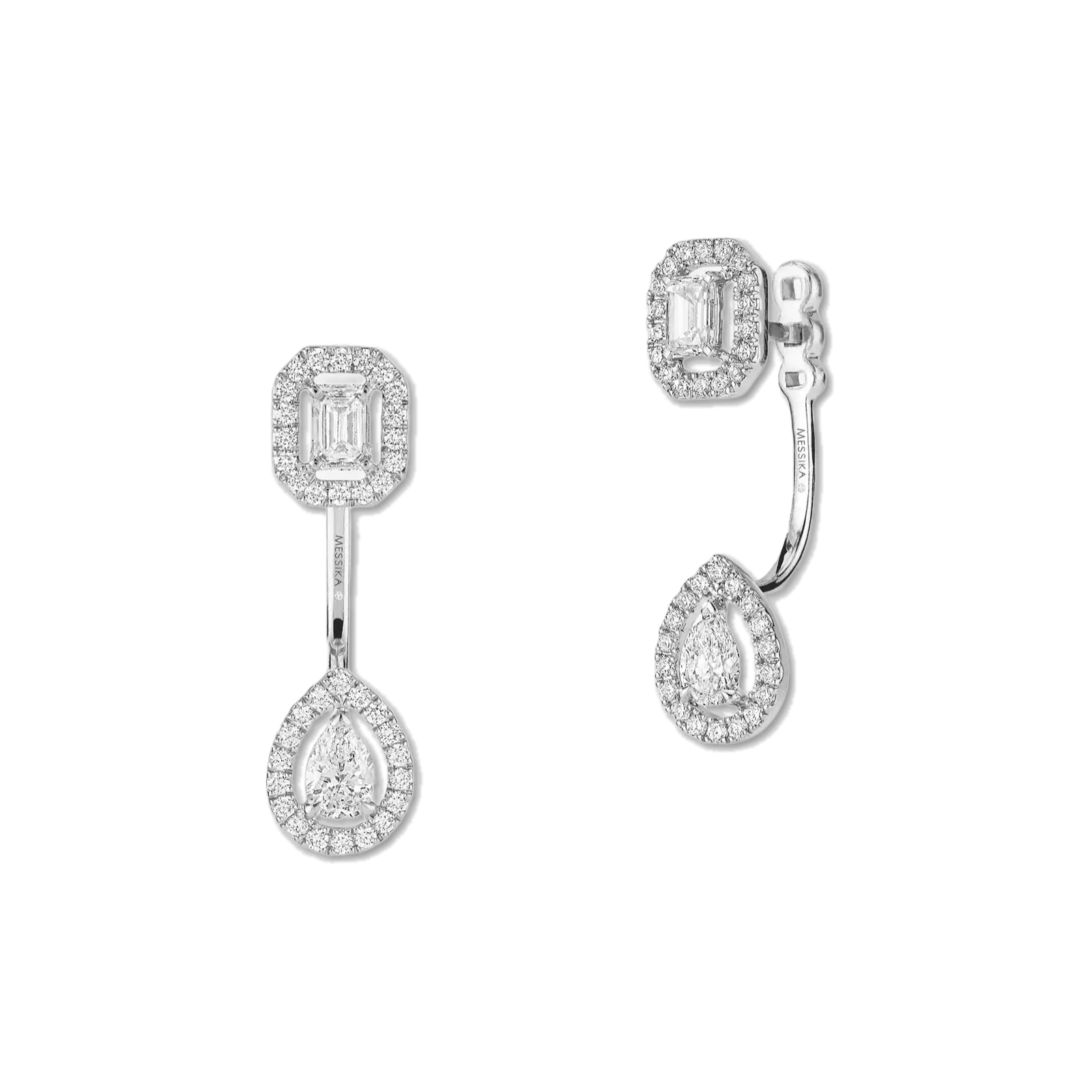MSEV015 My Twin Toi & Moi stud earring x2 - ccjewelryacc