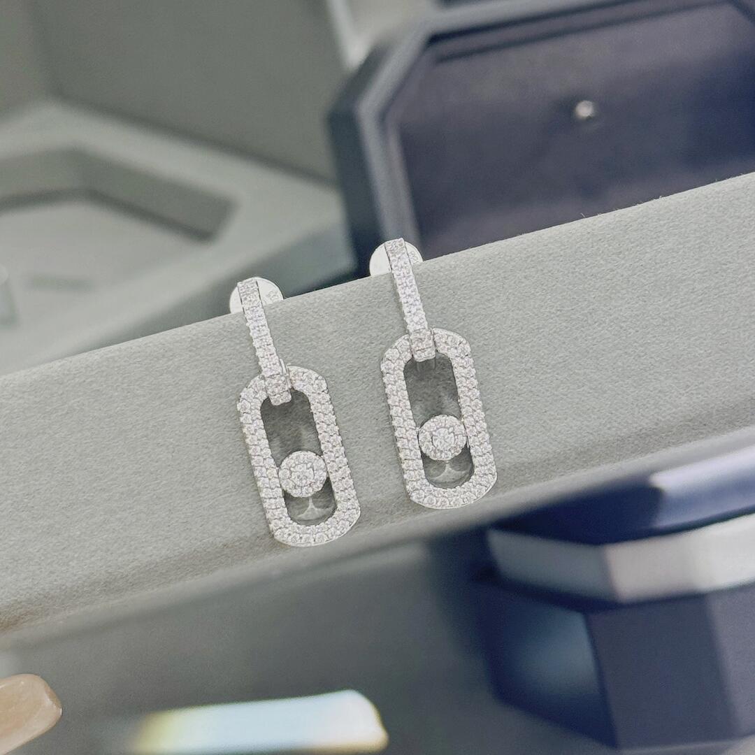 MSEV005 Pendantes So Move XL Pavees earrings - ccjewelryacc