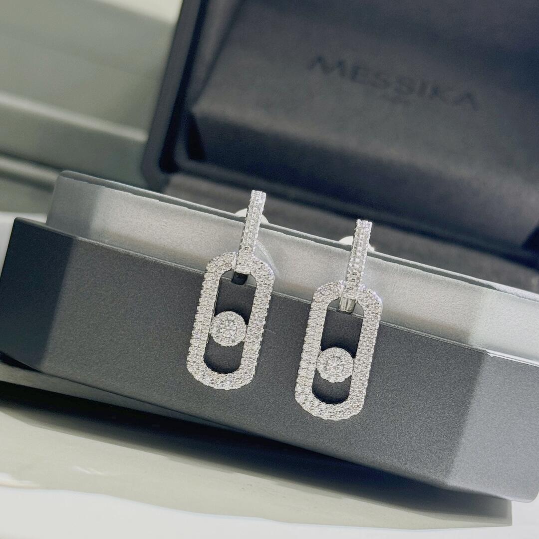 MSEV005 Pendantes So Move XL Pavees earrings - ccjewelryacc