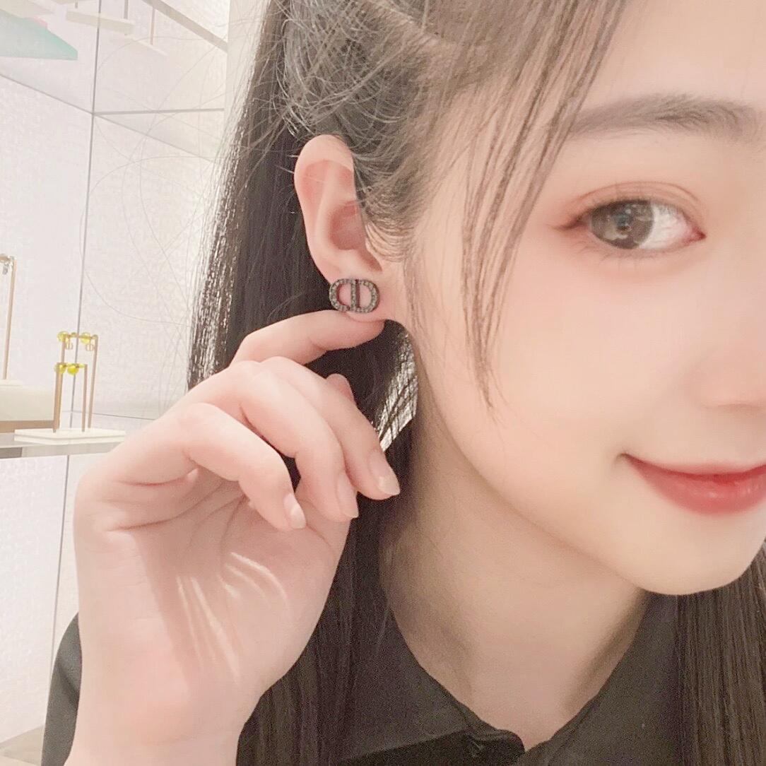 CDE303 Dior Petit CD stud Earrings for Women - ccjewelryacc