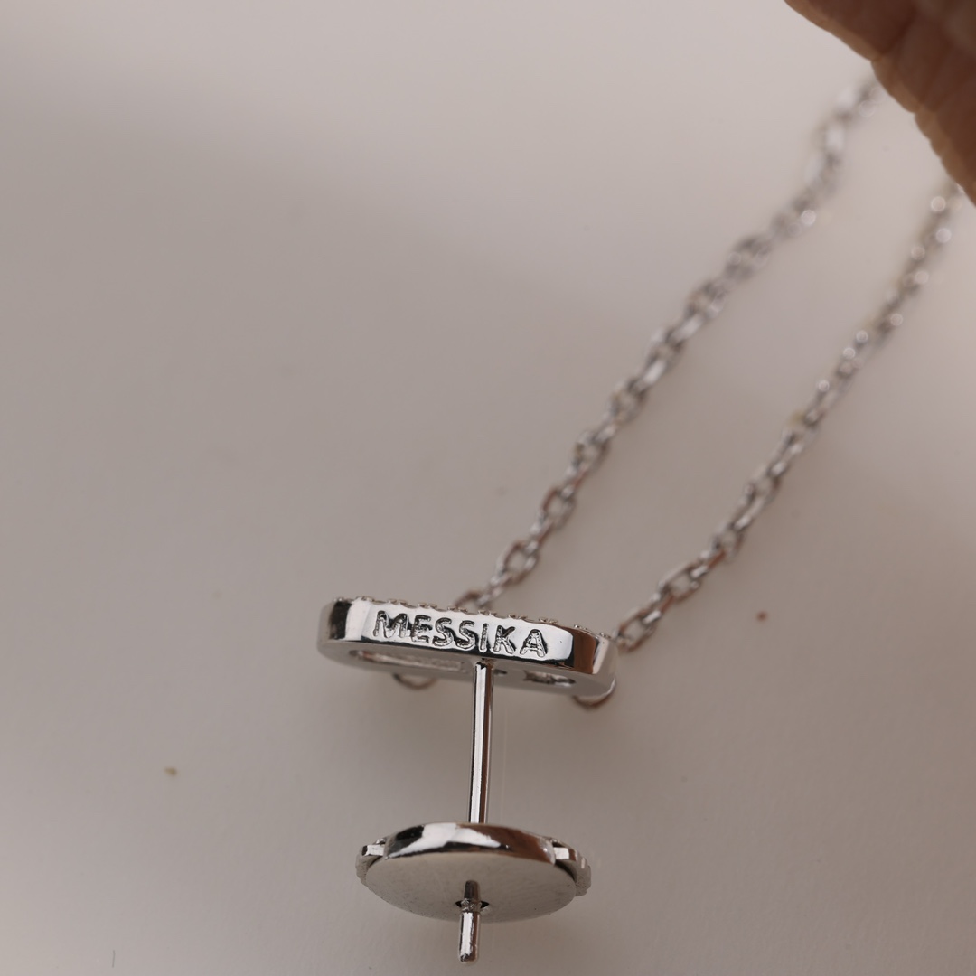 MSEV014 Move Uno Chaine et Puce chain earrings - ccjewelryacc