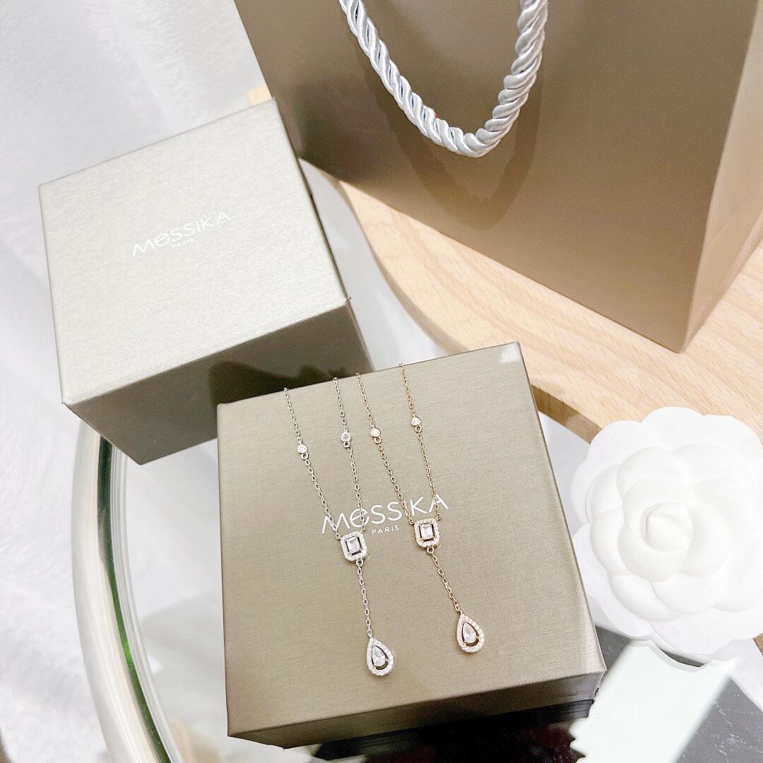 MSNV005 My Twin Cravate Pendant necklace - ccjewelryacc