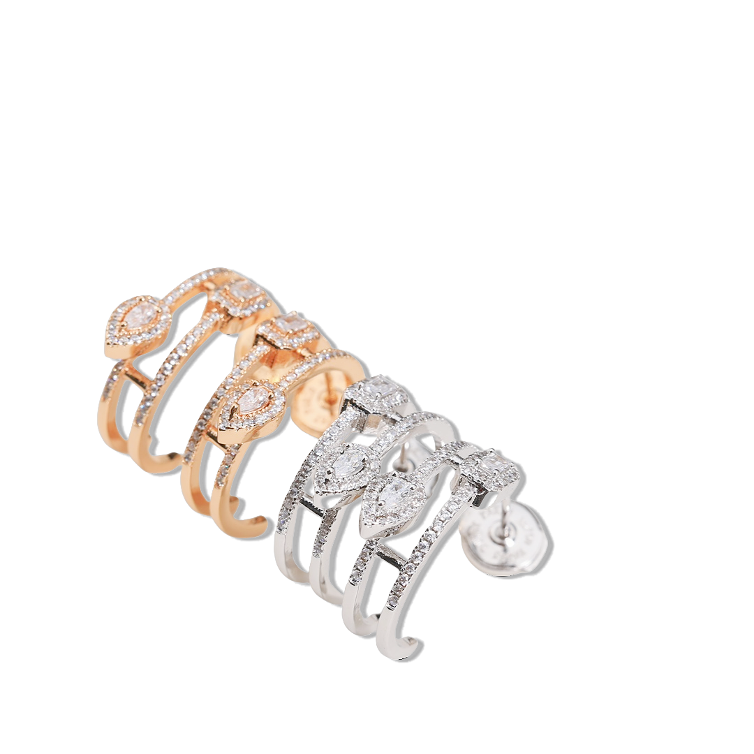 MSEV019 My twin earrings - ccjewelryacc