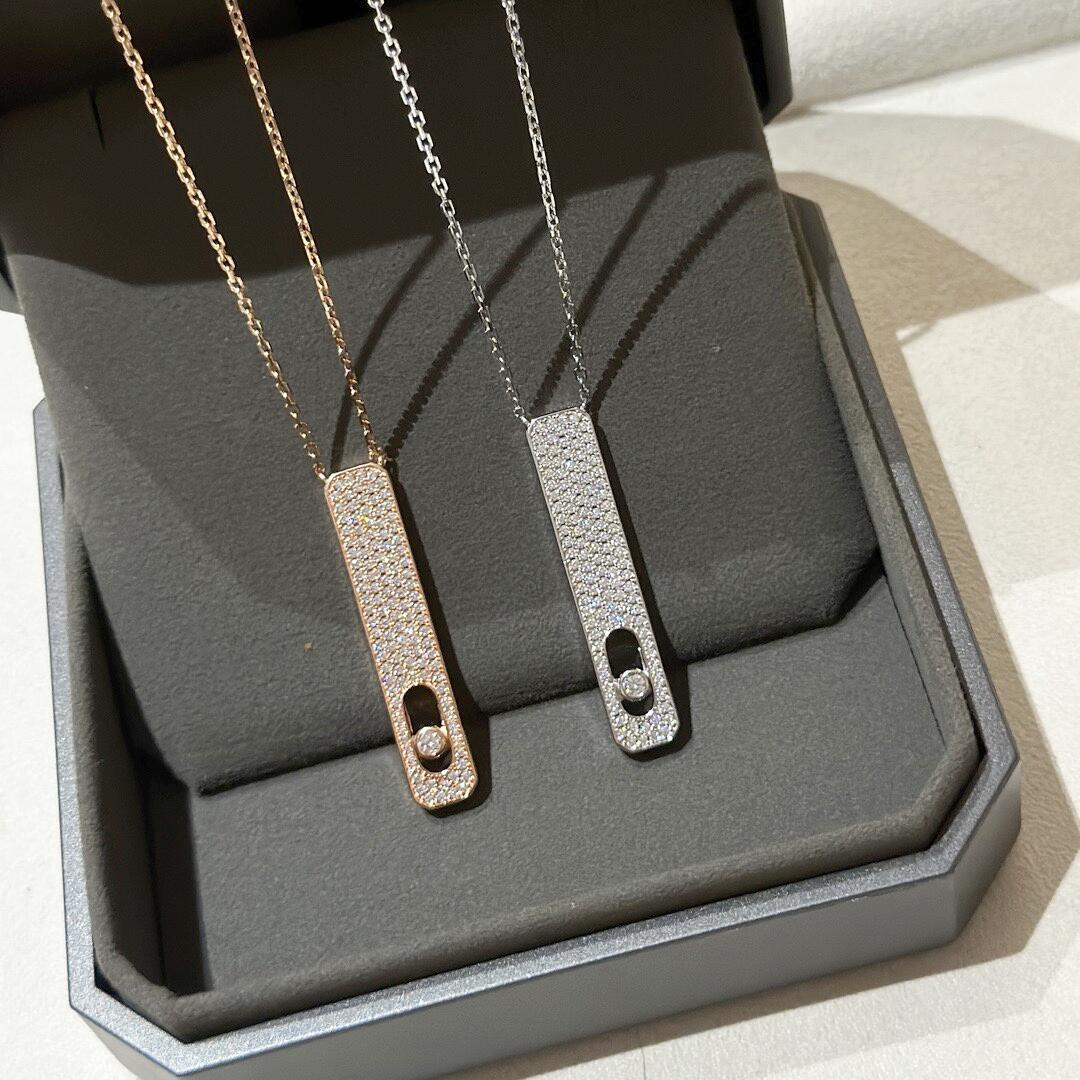 MSNV004 My First Diamond Pavé Pendant necklace - ccjewelryacc