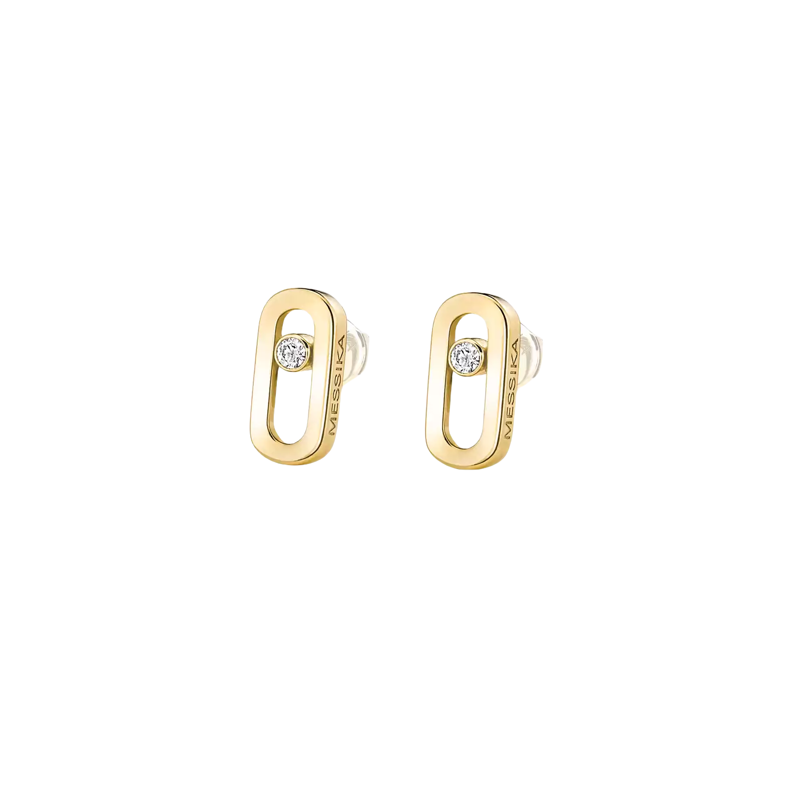 MSEV023 Puces Move Uno diamond Or earring - ccjewelryacc