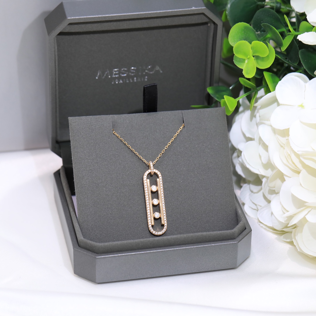 MSNV006 Move 10th PM diamond Pendant necklace - ccjewelryacc