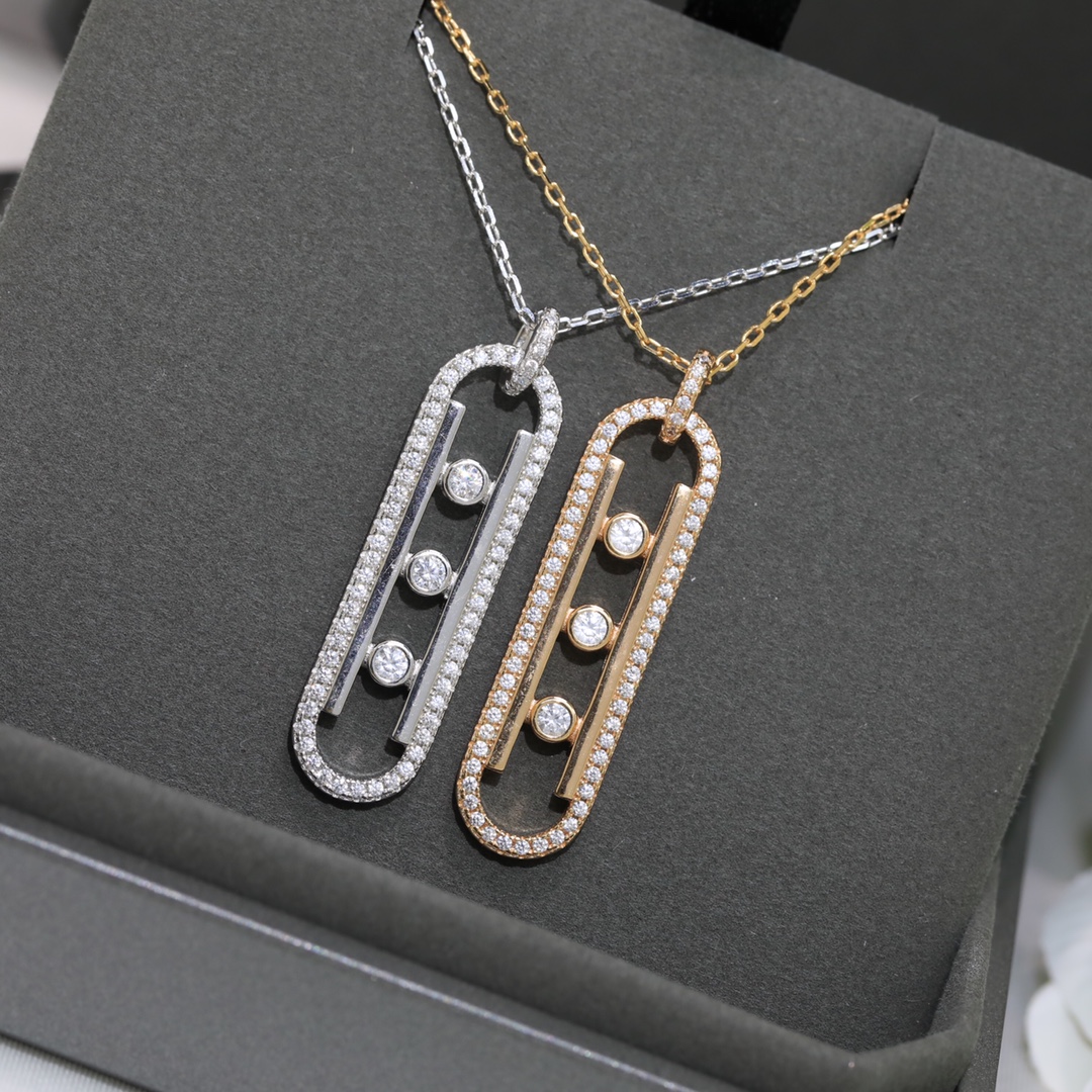 MSNV006 Move 10th PM diamond Pendant necklace - ccjewelryacc