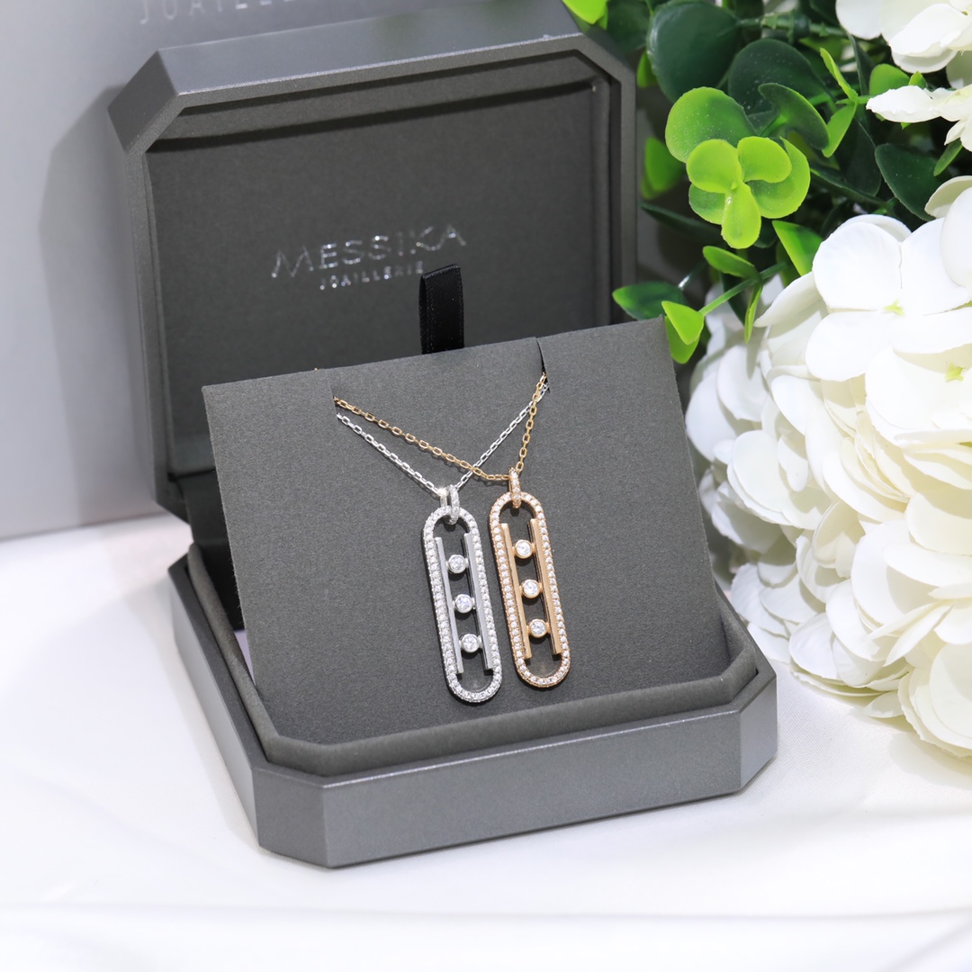 MSNV006 Move 10th PM diamond Pendant necklace - ccjewelryacc