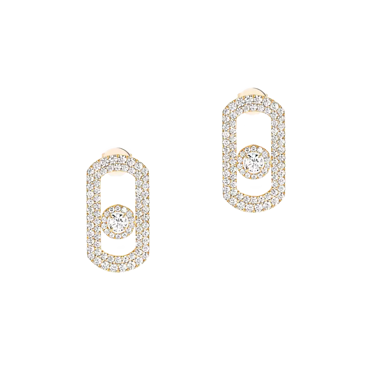 MSEV024 So Move Pavees diamond stud earring - ccjewelryacc