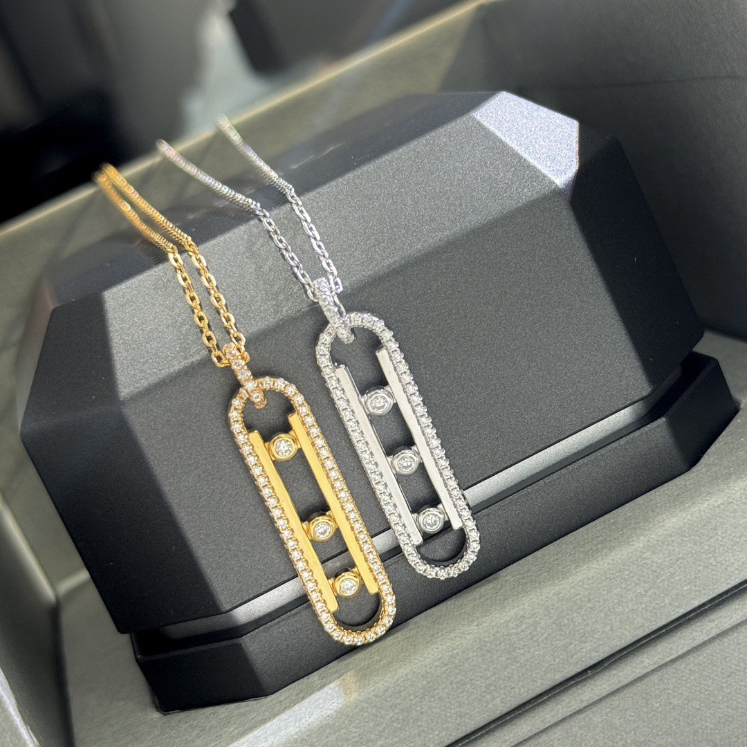 MSNV006 Move 10th PM diamond Pendant necklace - ccjewelryacc