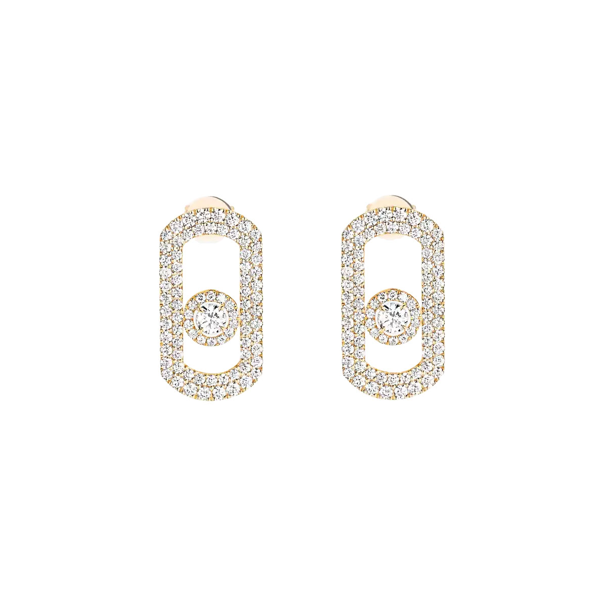 MSEV024 So Move Pavees diamond stud earring - ccjewelryacc
