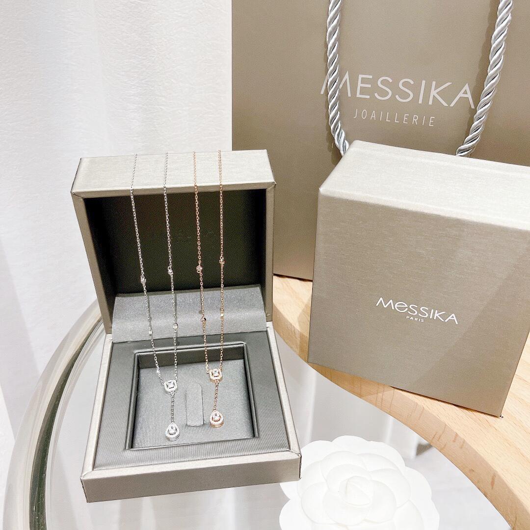 MSNV005 My Twin Cravate Pendant necklace - ccjewelryacc