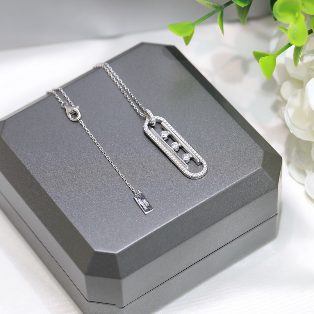 MSNV006 Move 10th PM diamond Pendant necklace - ccjewelryacc