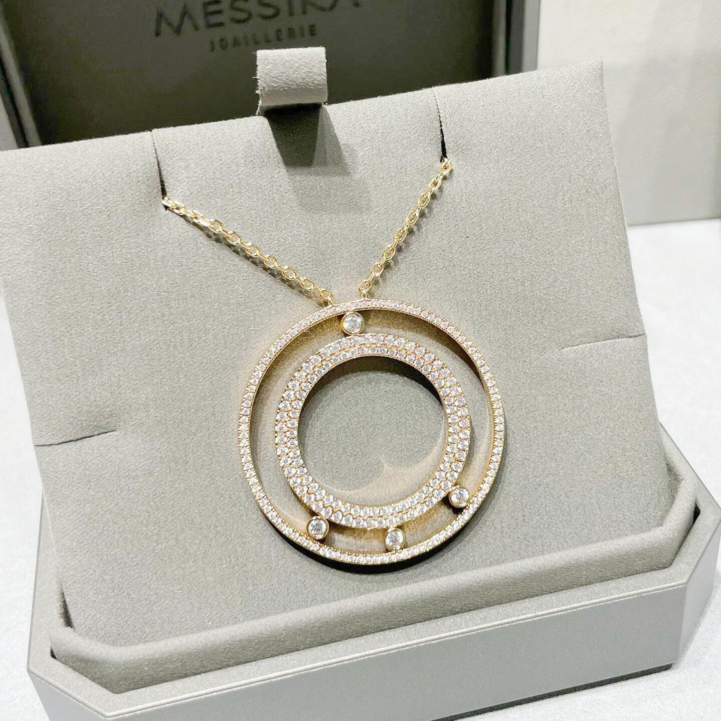 MSNV013 Collier Long Move Romane pendant necklace - ccjewelryacc