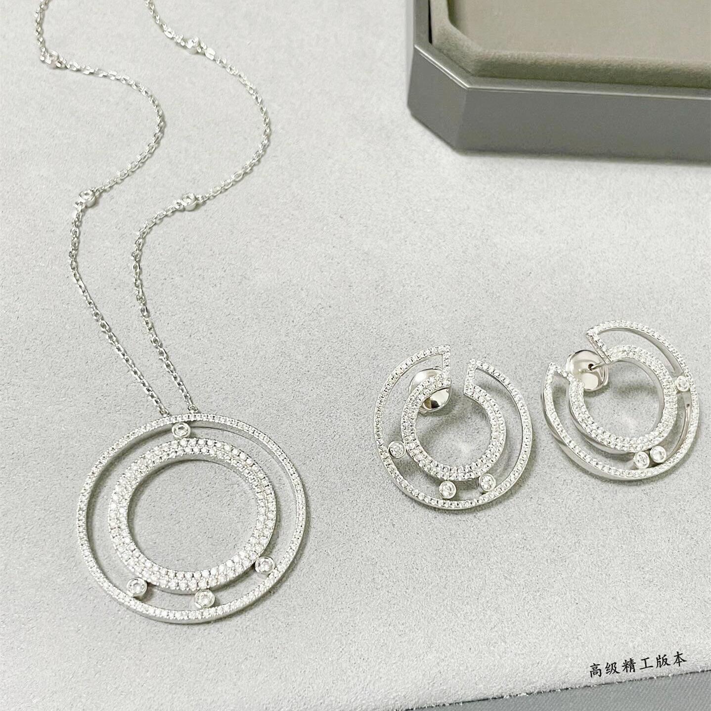 MSNV013 Collier Long Move Romane pendant necklace - ccjewelryacc