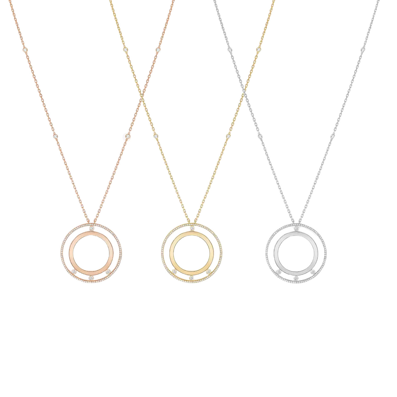 MSNV013 Collier Long Move Romane pendant necklace - ccjewelryacc