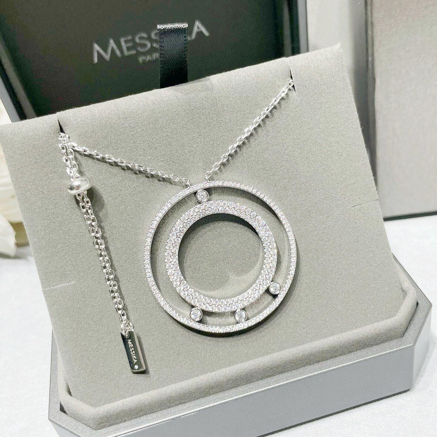 MSNV013 Collier Long Move Romane pendant necklace - ccjewelryacc