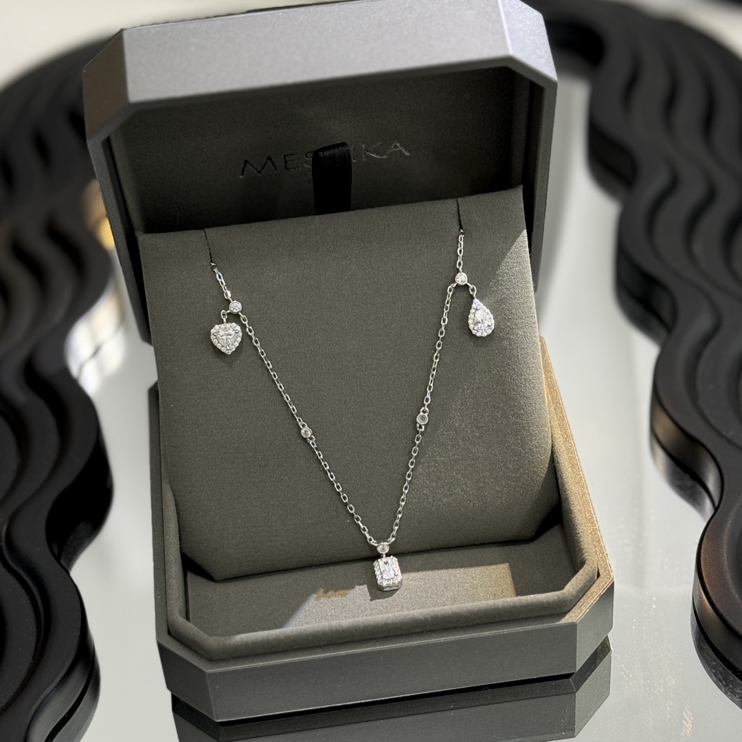 MSNV015 My Twin Trio necklace - ccjewelryacc