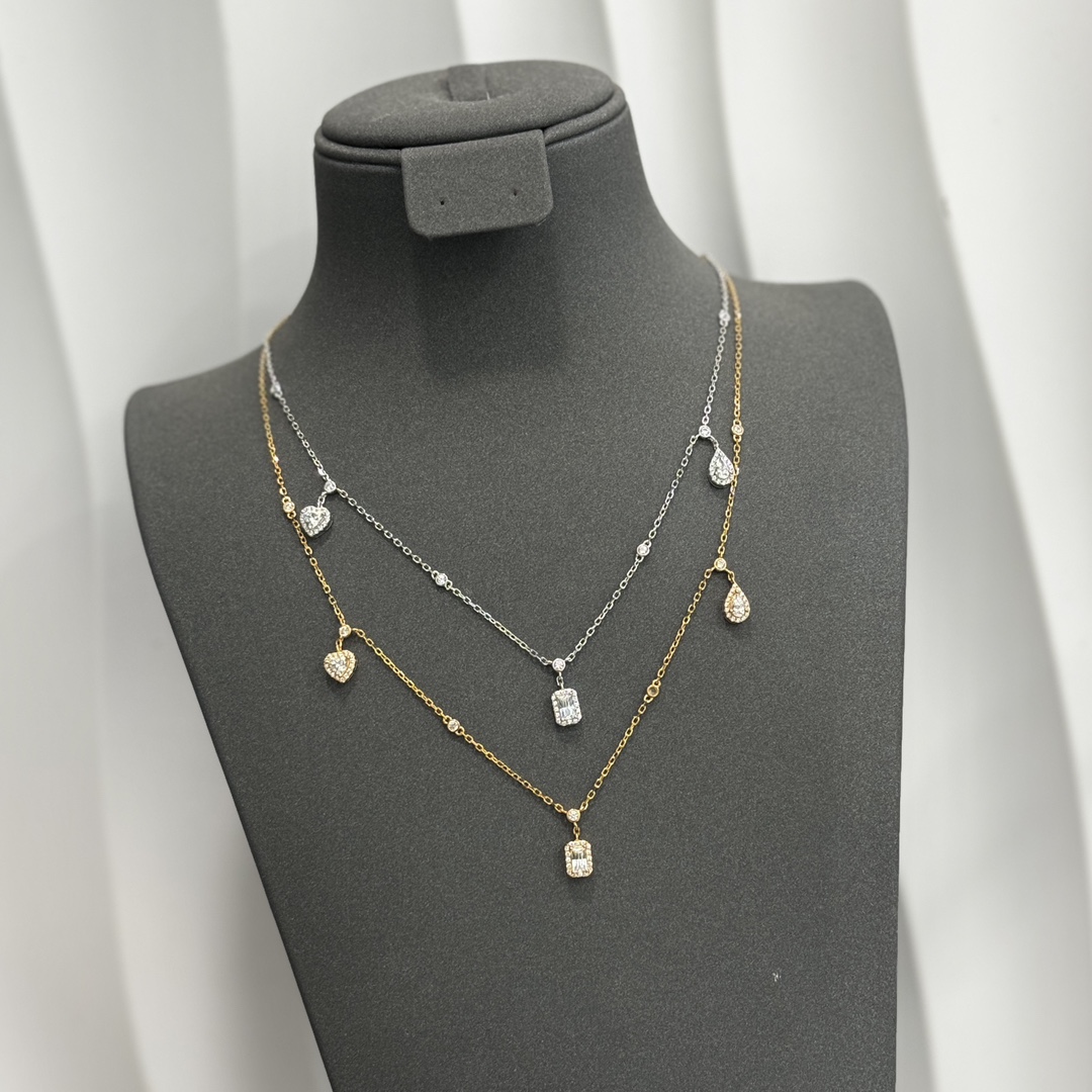 MSNV015 My Twin Trio necklace - ccjewelryacc