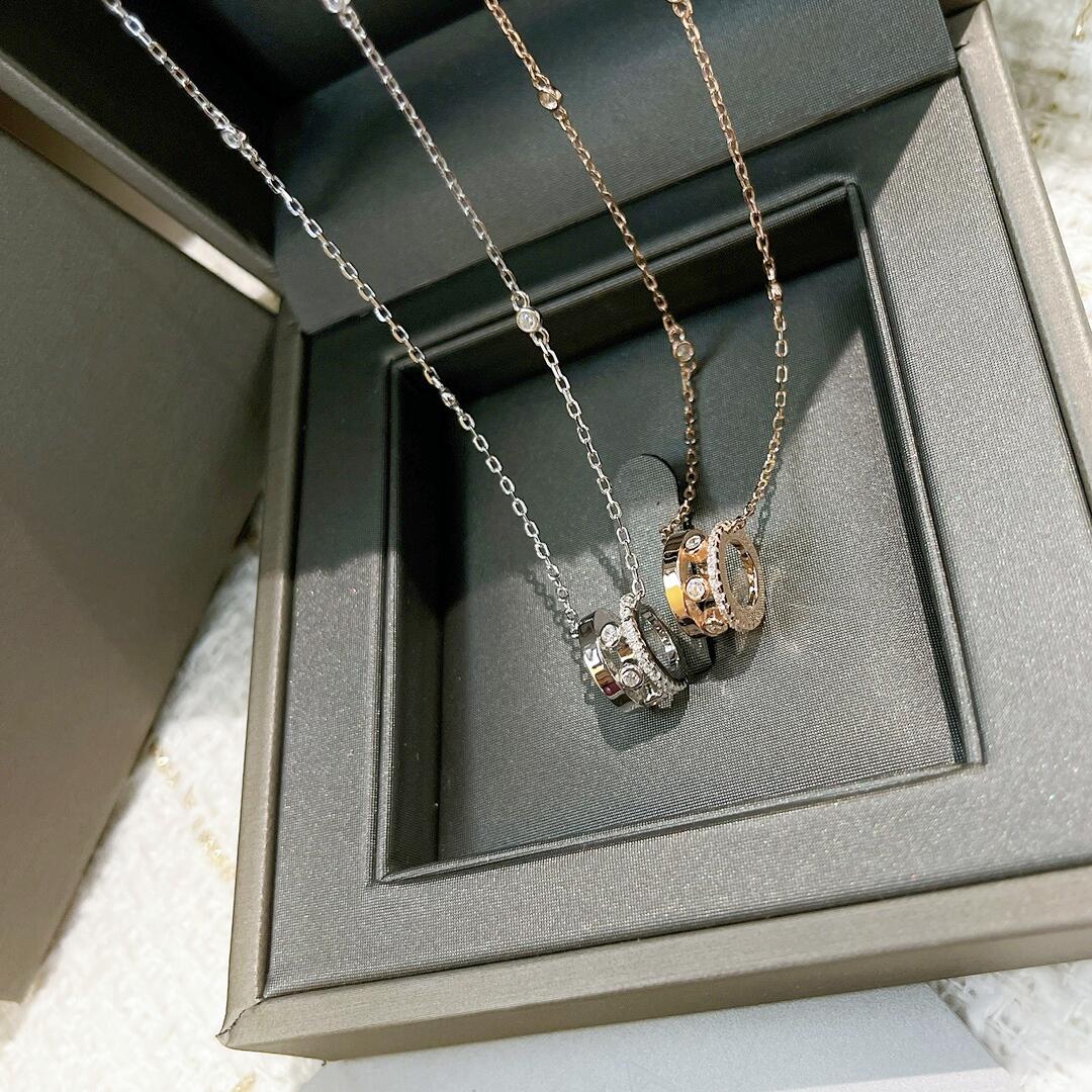 MSNV011 Pendentif sur Chaine Move Romane pendant necklace - ccjewelryacc