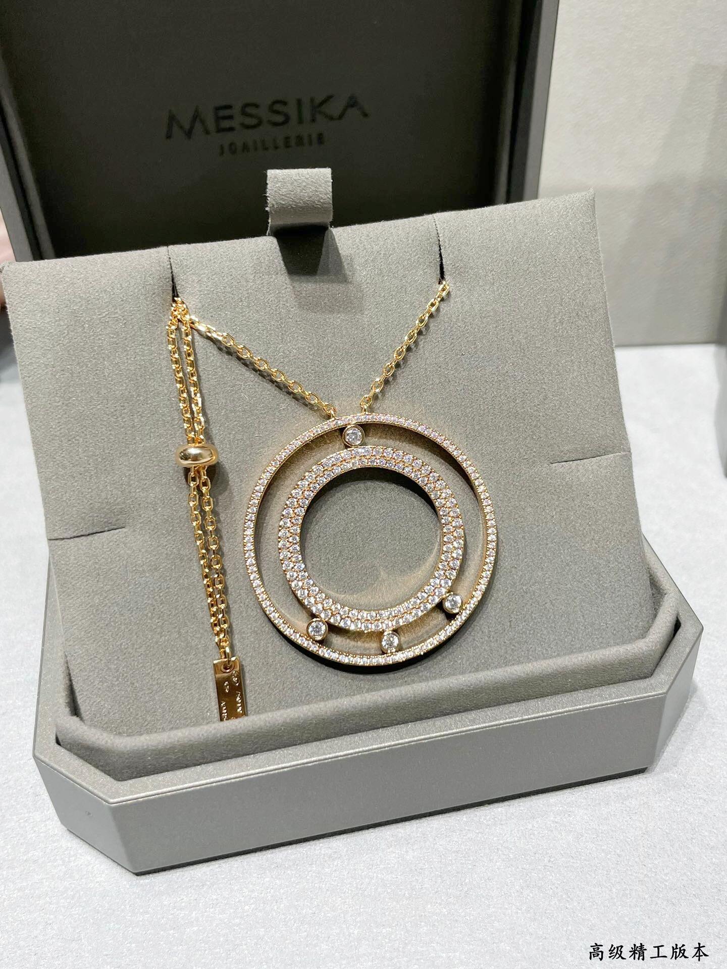 MSNV013 Collier Long Move Romane pendant necklace - ccjewelryacc