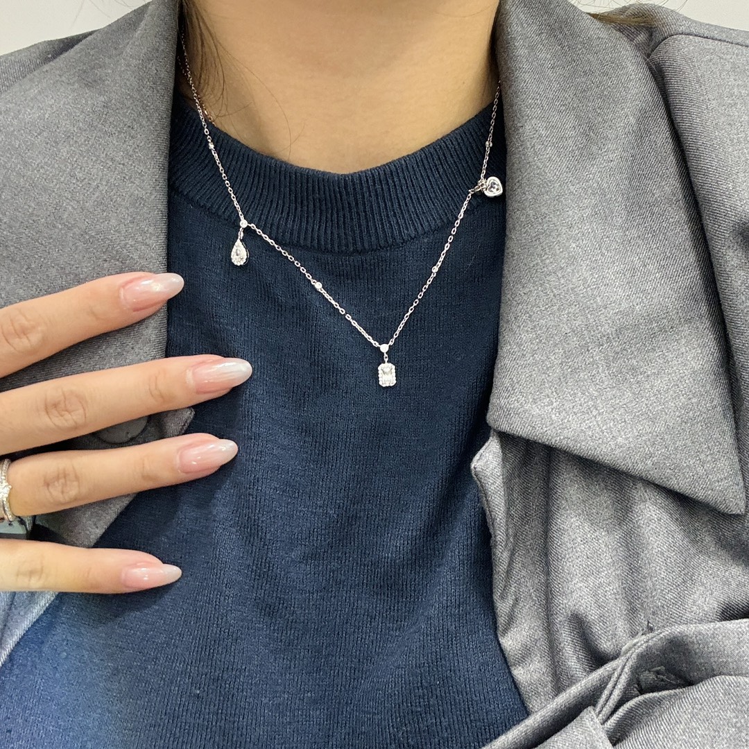 MSNV015 My Twin Trio necklace - ccjewelryacc