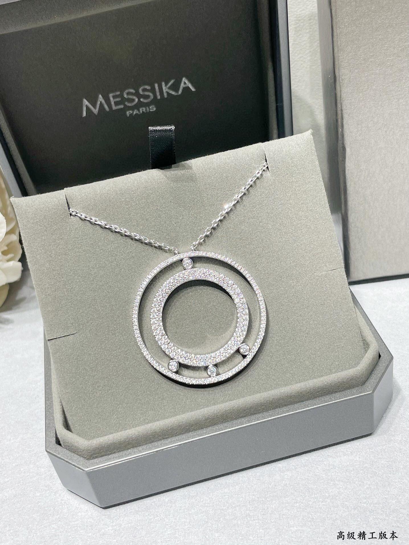 MSNV013 Collier Long Move Romane pendant necklace - ccjewelryacc