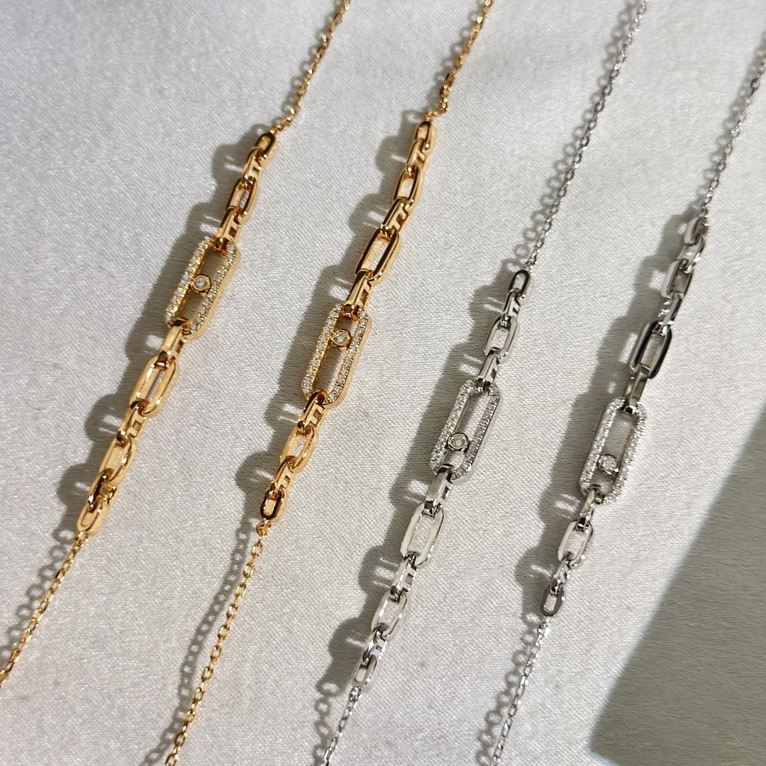 MSNV025 Sautoir Move Uno Long chain sweater necklace - ccjewelryacc