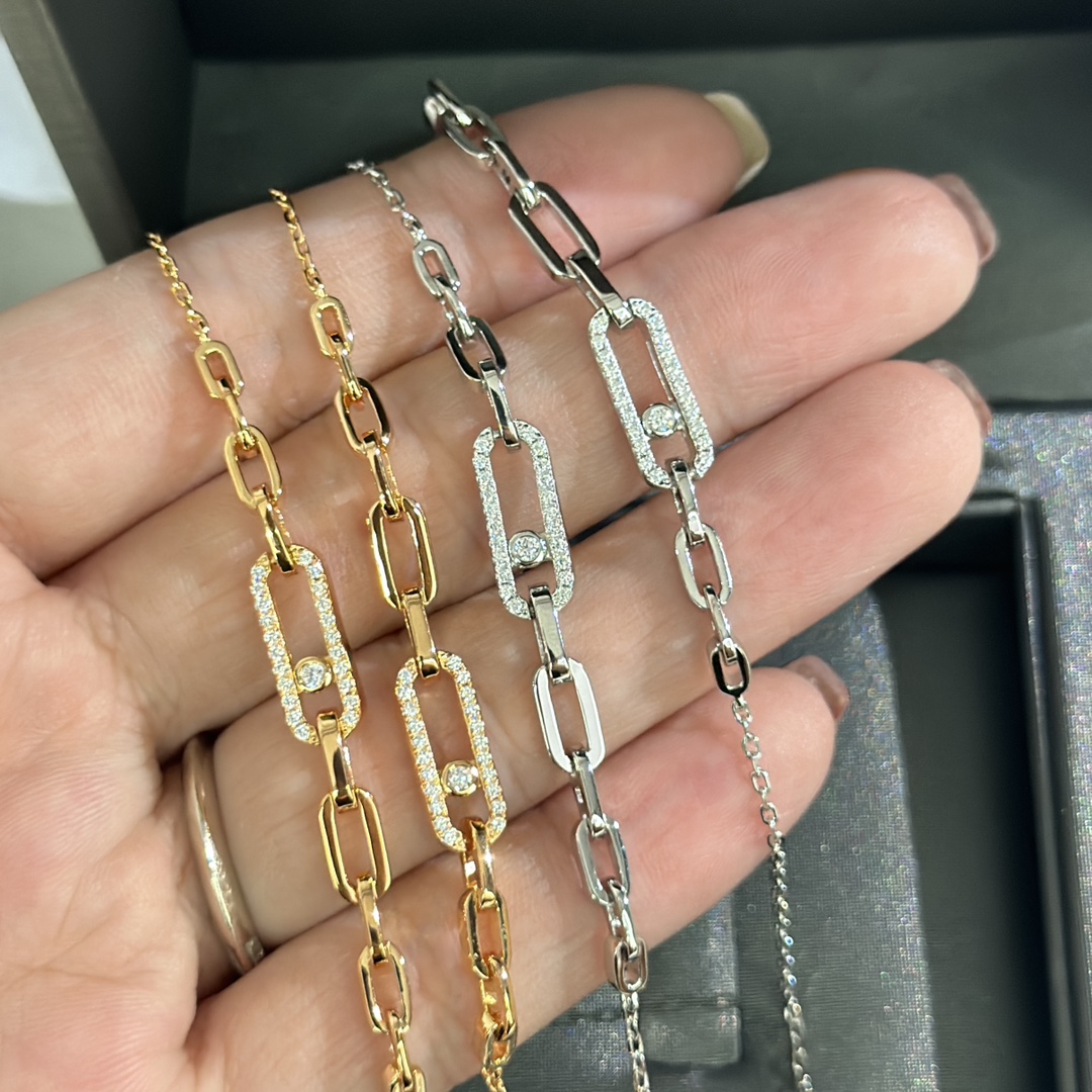 MSNV025 Sautoir Move Uno Long chain sweater necklace - ccjewelryacc