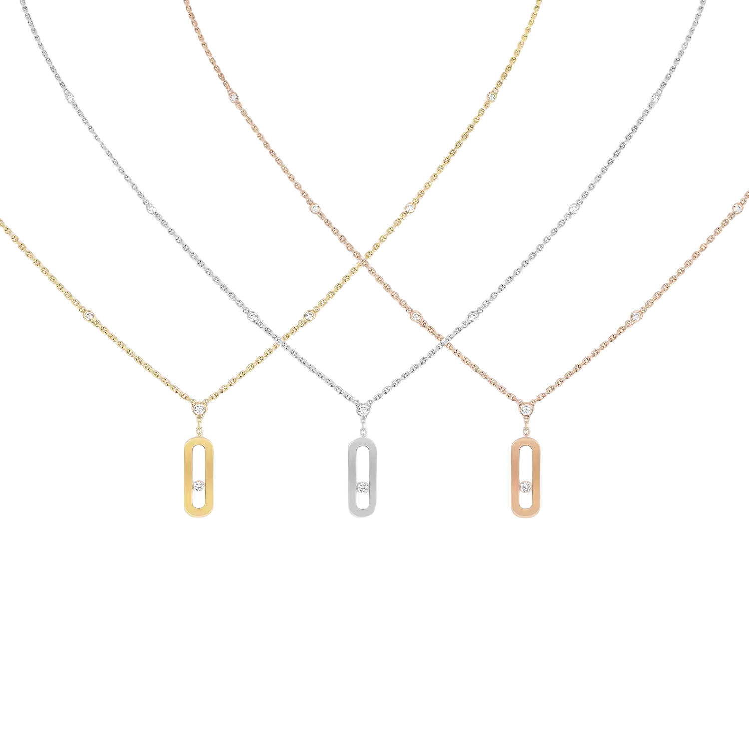 MSNV023 Long Move Uno  necklace - ccjewelryacc