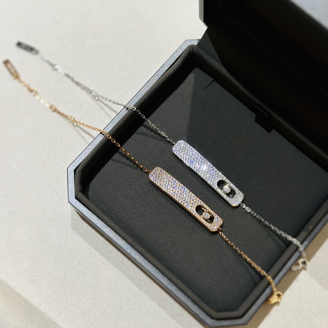 MSSV008 My First Diamond Pave bracelet chain - ccjewelryacc