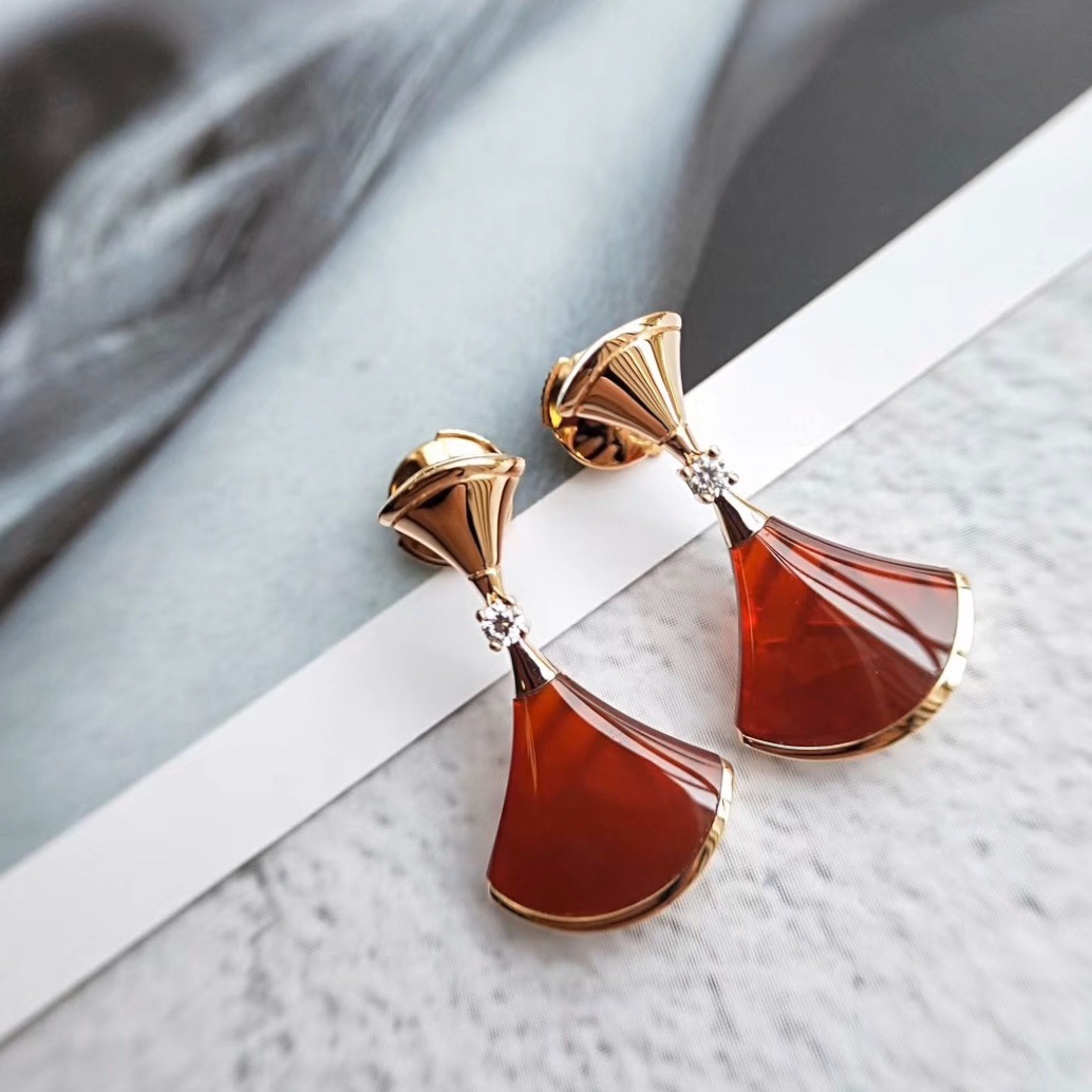 BGES008 S925 Sterling silver Divas dream earrings - ccjewelryacc