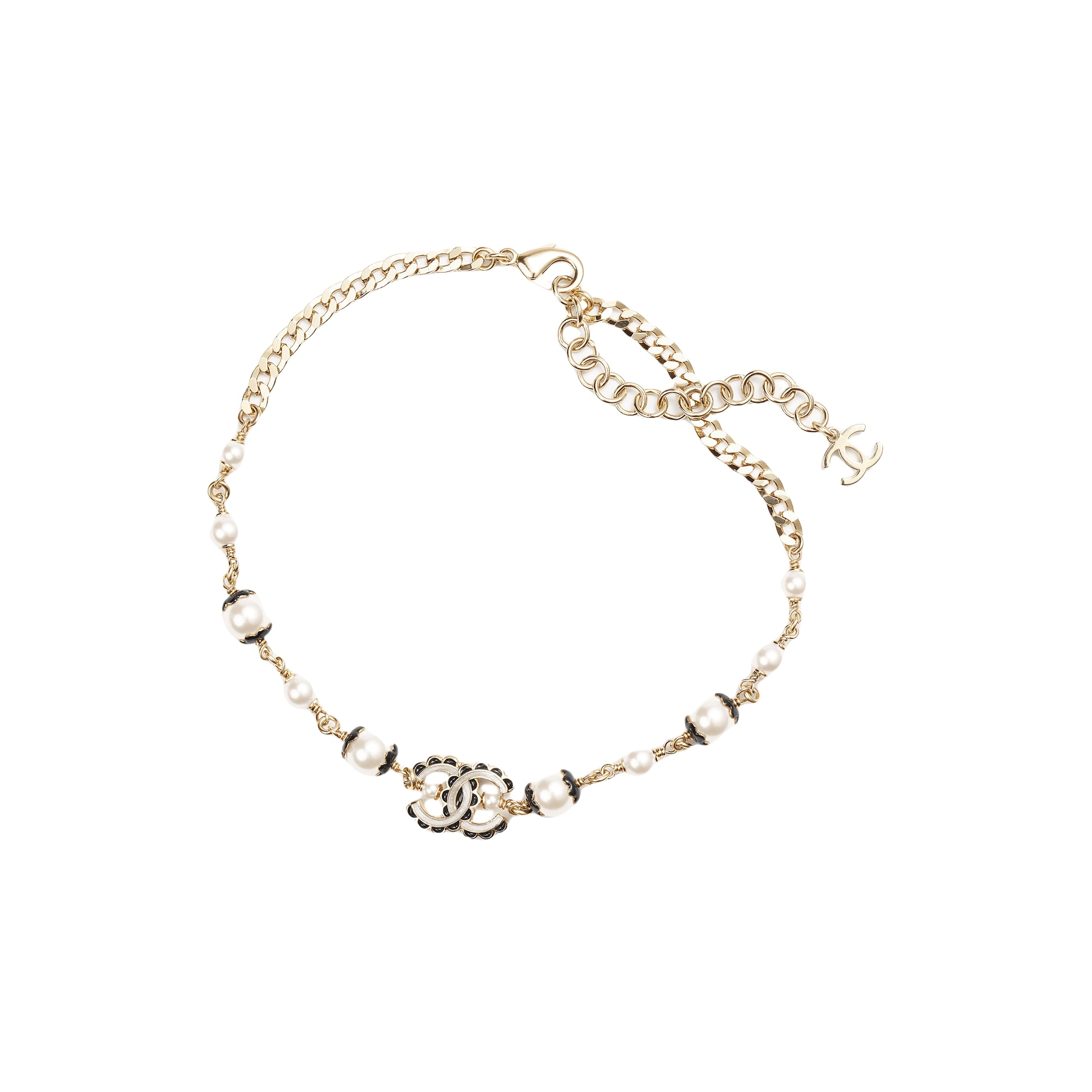 CCN543  cc logo Necklace - ccjewelryacc