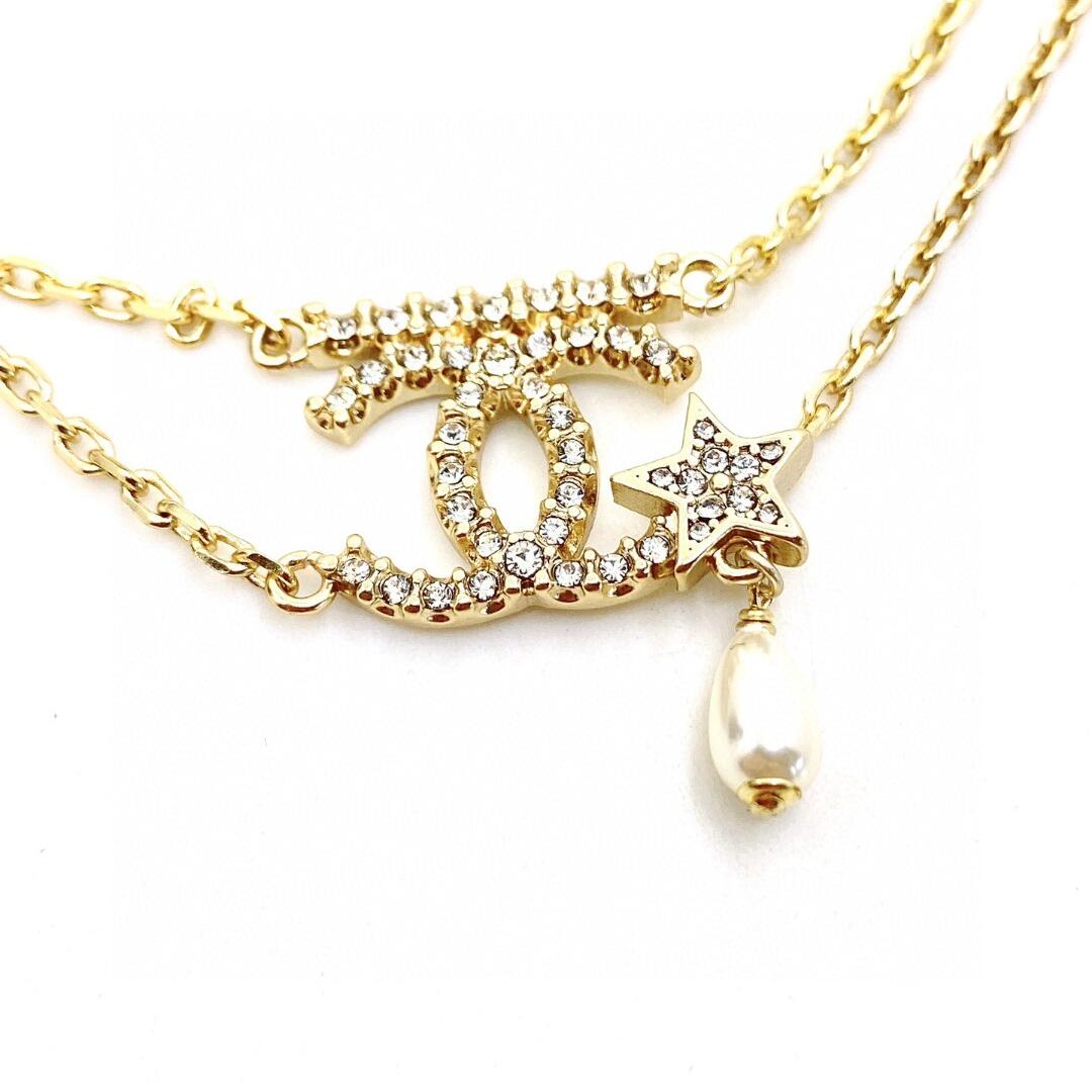 CCN540  cc logo Necklace - ccjewelryacc