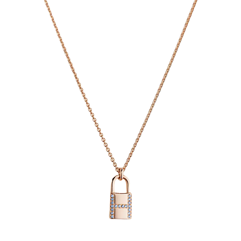 HMNS004 S925 Sterling silver Kelly Cadenas pendant necklace - ccjewelryacc