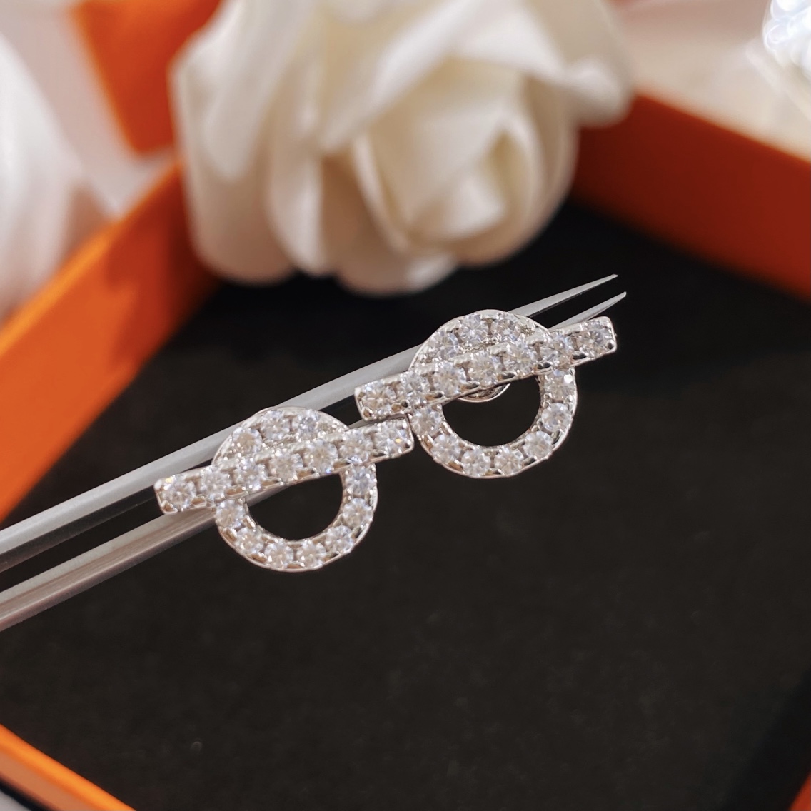 HME007 Hermes Finesse earrings - ccjewelryacc