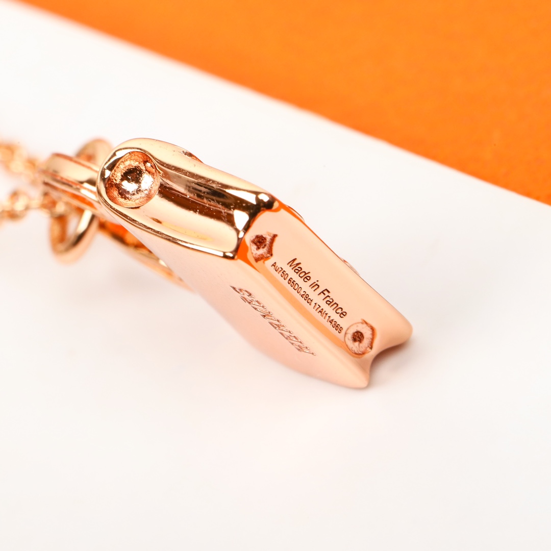 HMNS005 S925 Sterling Silver Bag Amulettes Constance pendant Necklace - ccjewelryacc