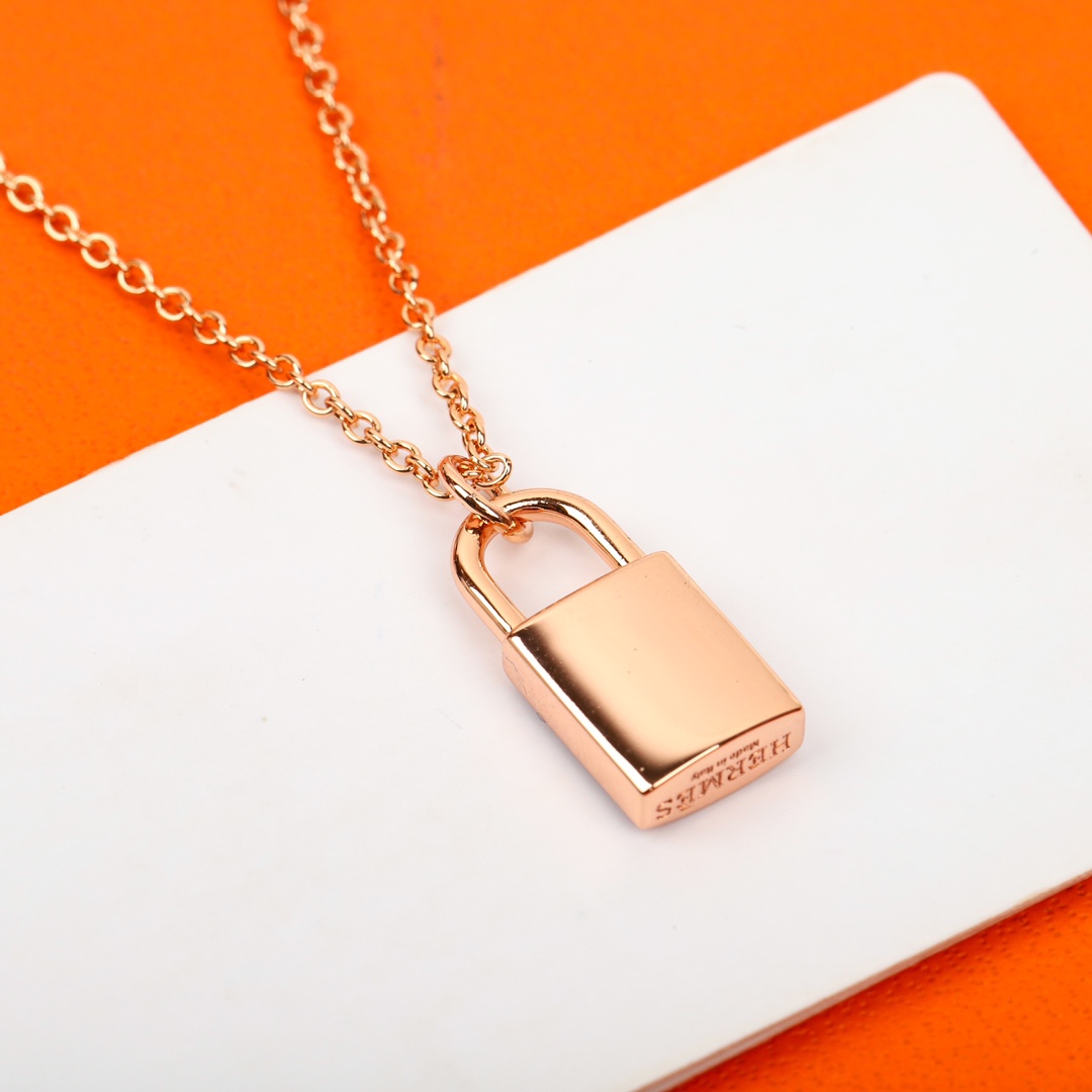 HMNS004 S925 Sterling silver Kelly Cadenas pendant necklace - ccjewelryacc