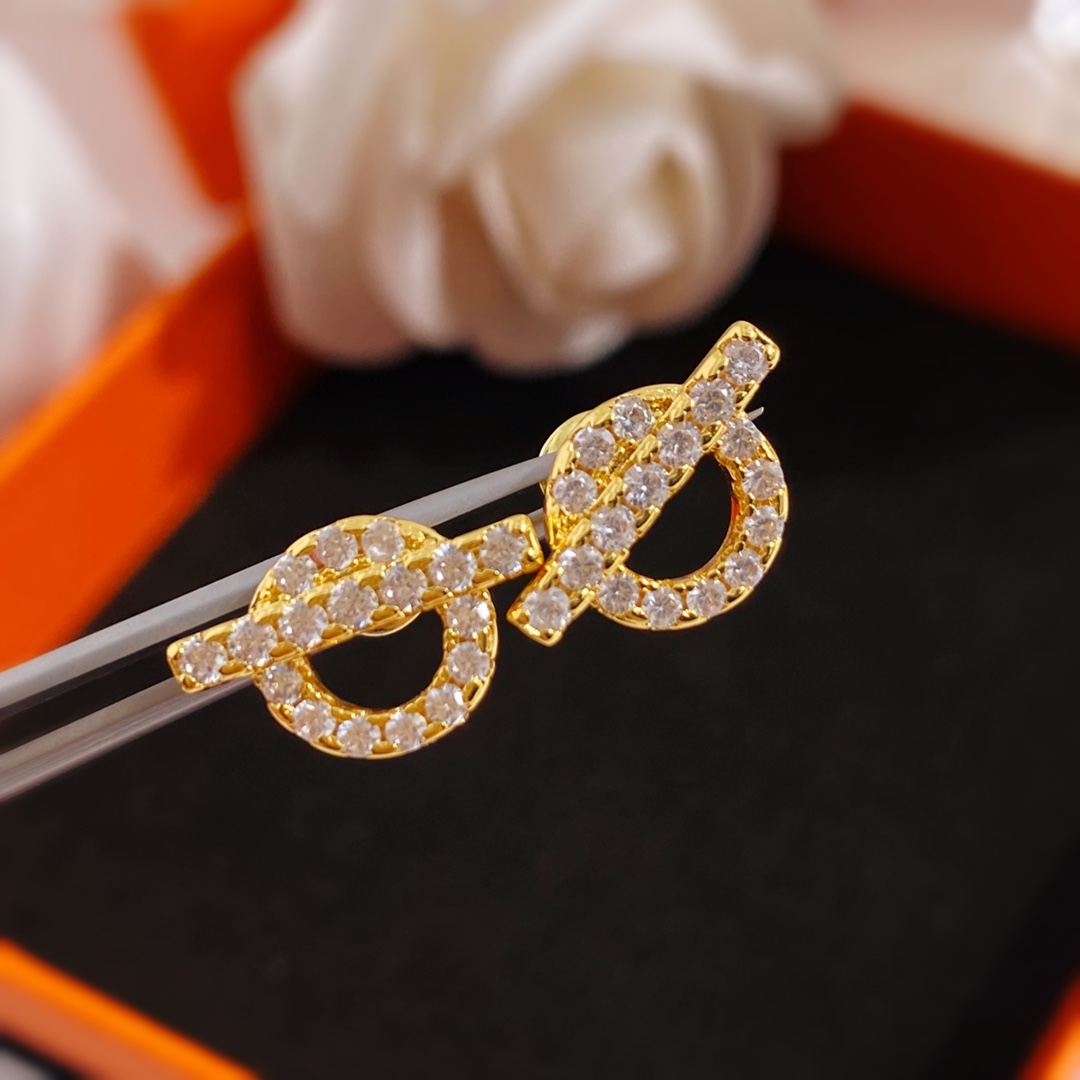 HME007 Hermes Finesse earrings - ccjewelryacc