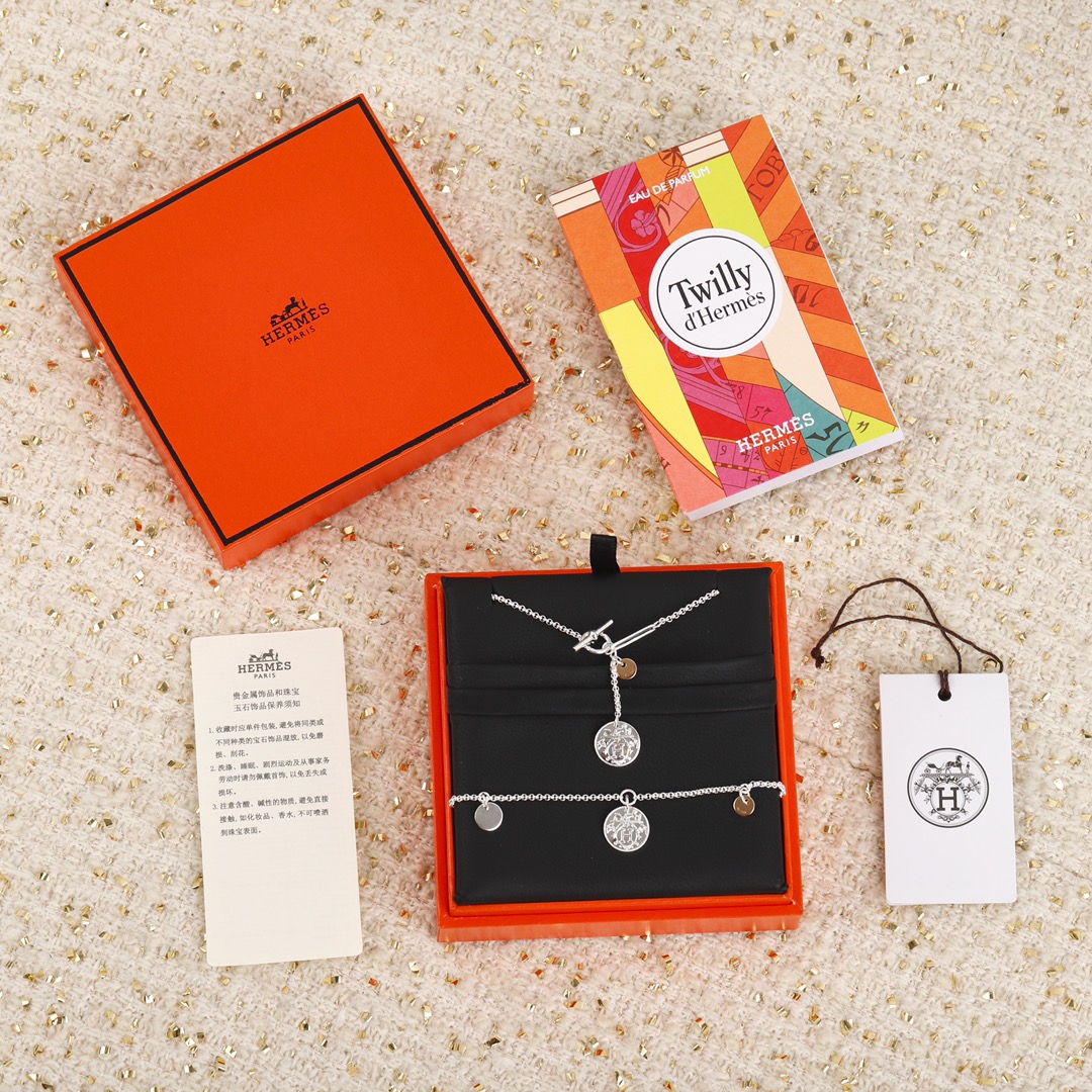 HMNS006 S925 Sterling Silver Ex-Libris pendant necklace , bracelet, small model - ccjewelryacc