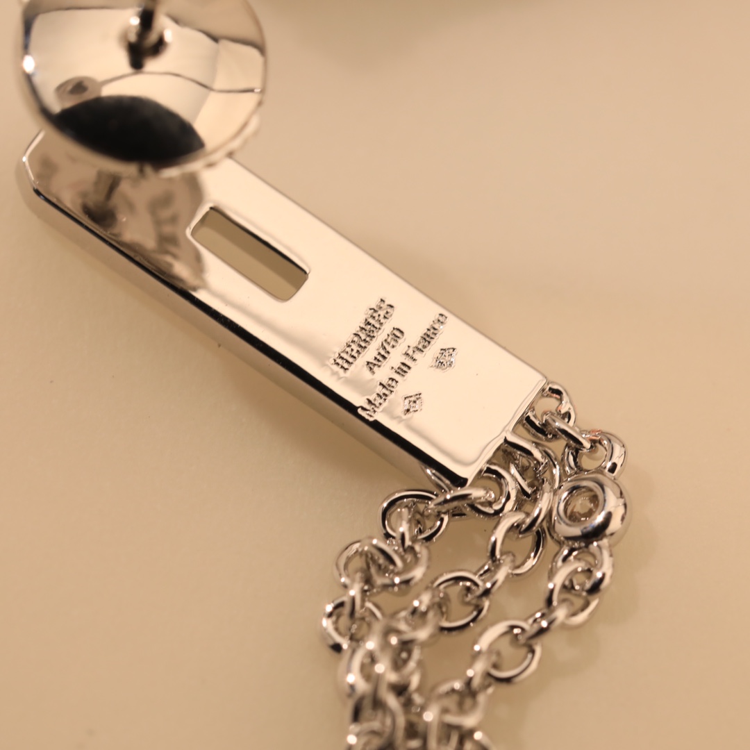 HMEV004 18k rose Gold Kelly Gavroche earrings - ccjewelryacc