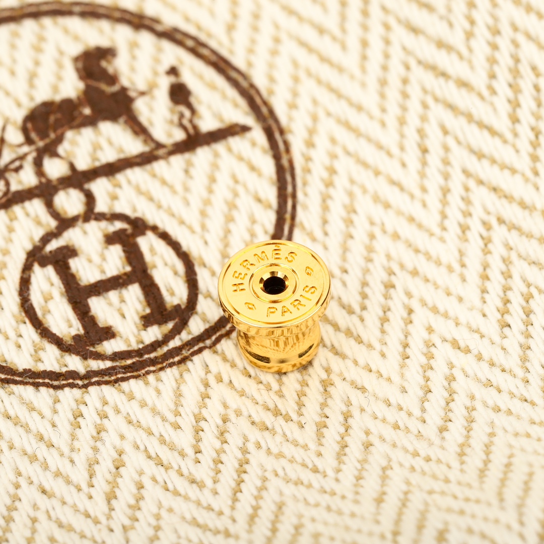 HMEV005 18k Gold Cheval earrings - ccjewelryacc