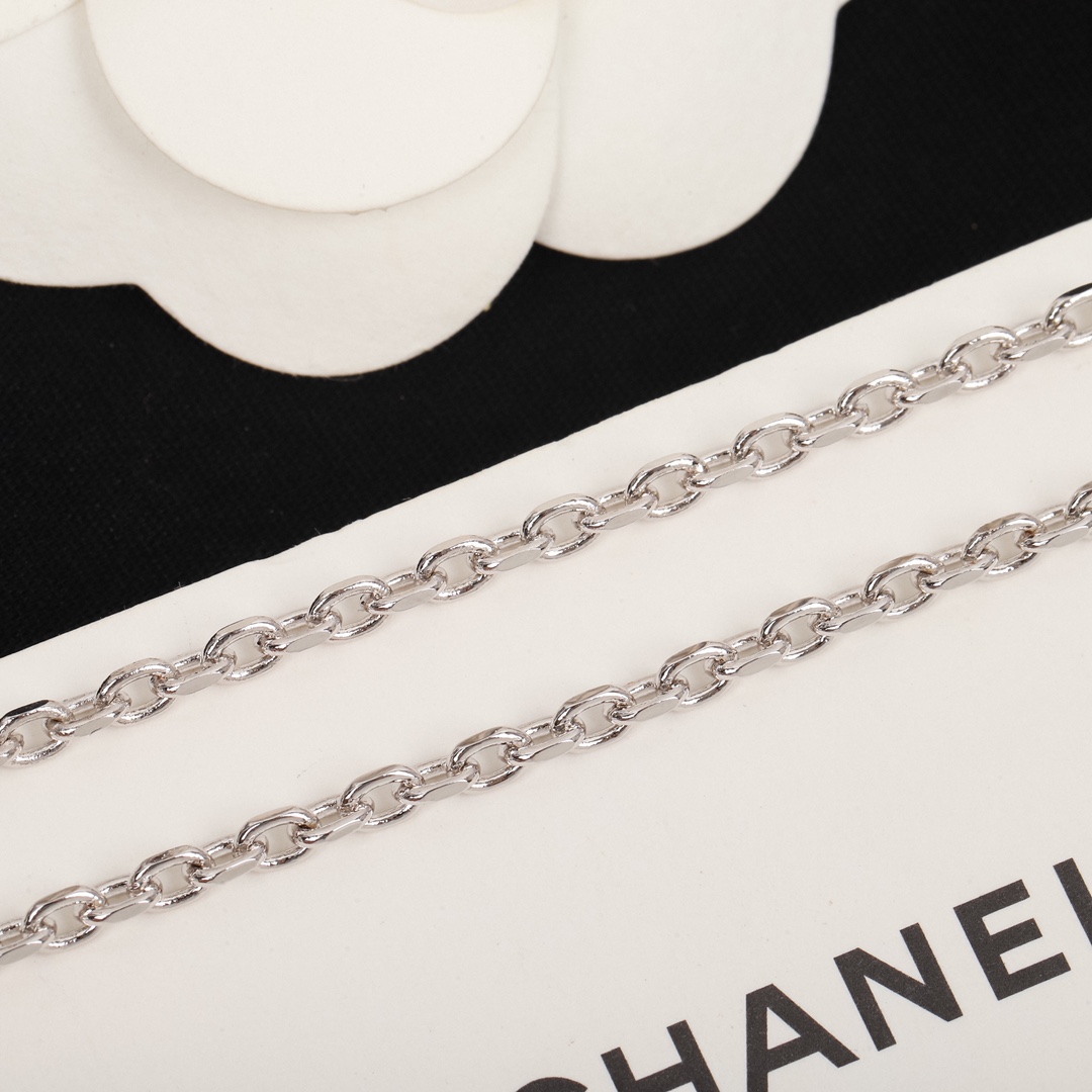 CCN247 CC X pattern Pendant Necklace bracelet - ccjewelryacc