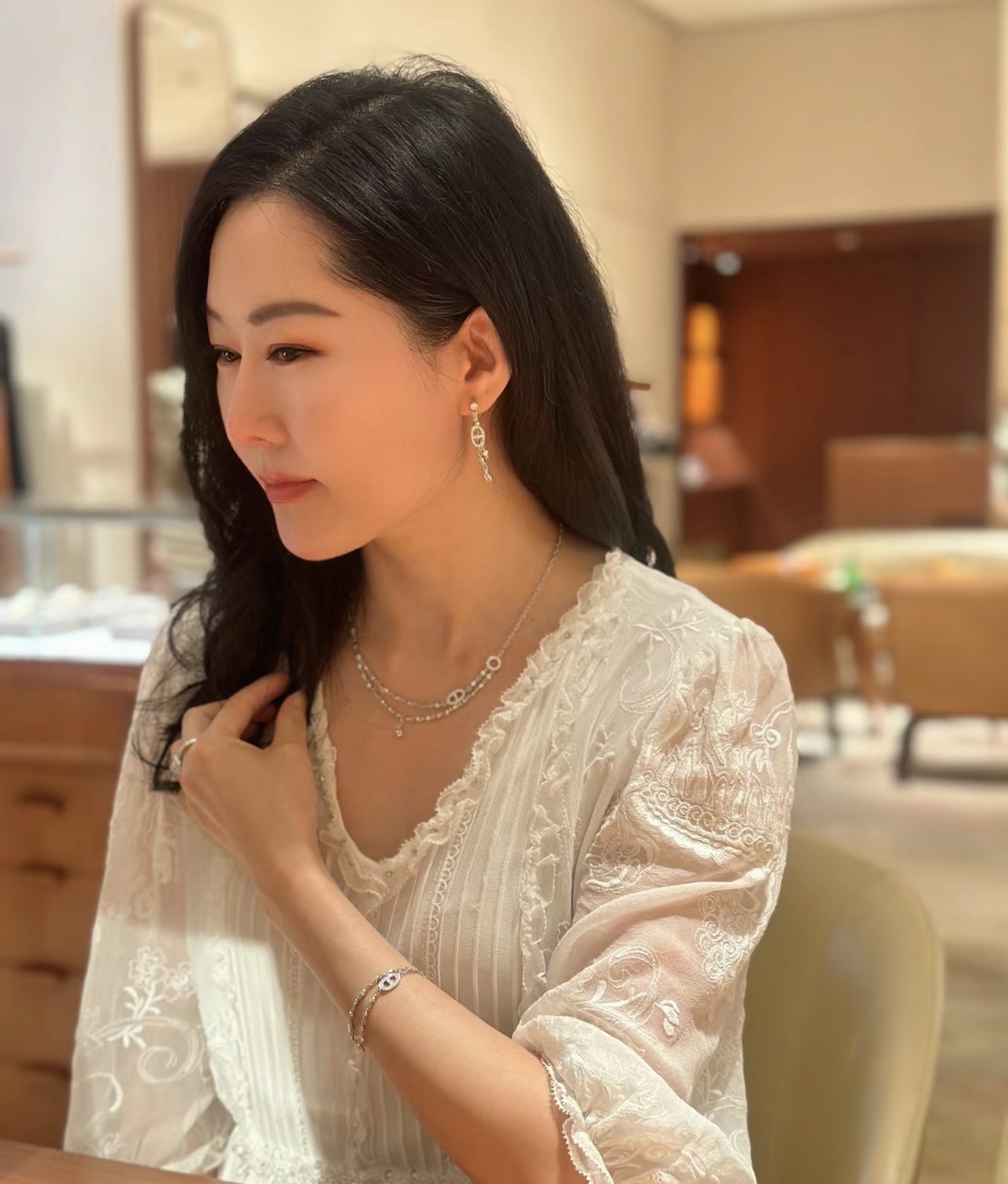 HMN010 Hermes Chaine d'ancre Chaos Fancy necklace - ccjewelryacc