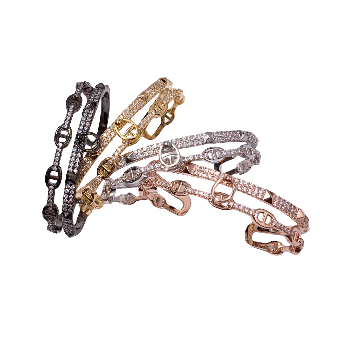 HMS036 Mona Cuff bracelet - ccjewelryacc
