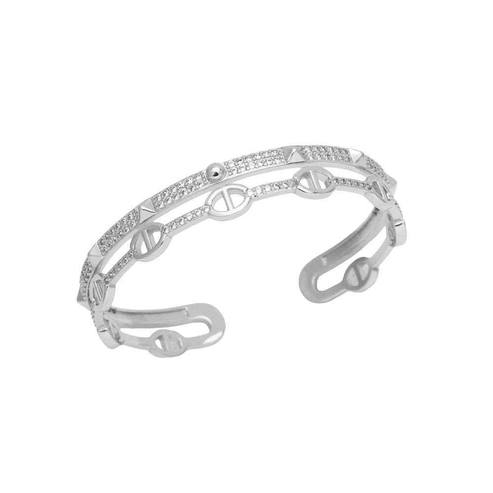 HMS036 Mona Cuff bracelet - ccjewelryacc